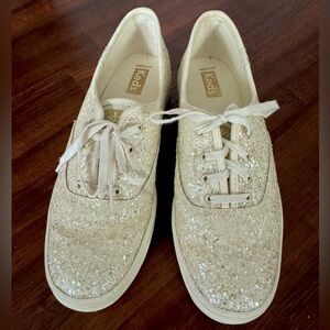 Sparkle platform Ked sneakers